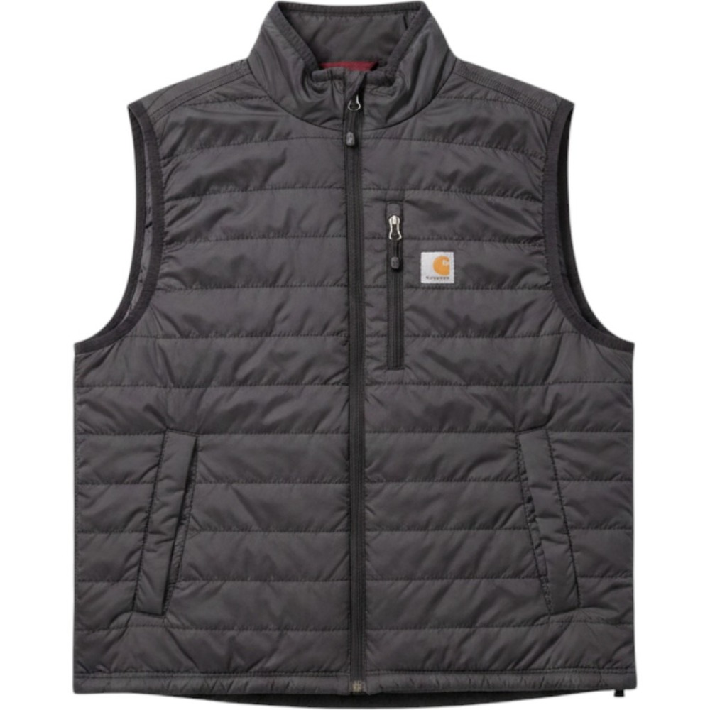 Carhartt Mens Gilliam Vest Shadow Grey Insulated Quilted Puffer 102286 Size L